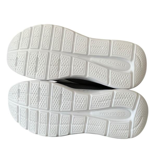 adidas Men’s Cloud foam Comfy Everyday Shoes Grey White Size 9 NEW in Box - Picture 8 of 10